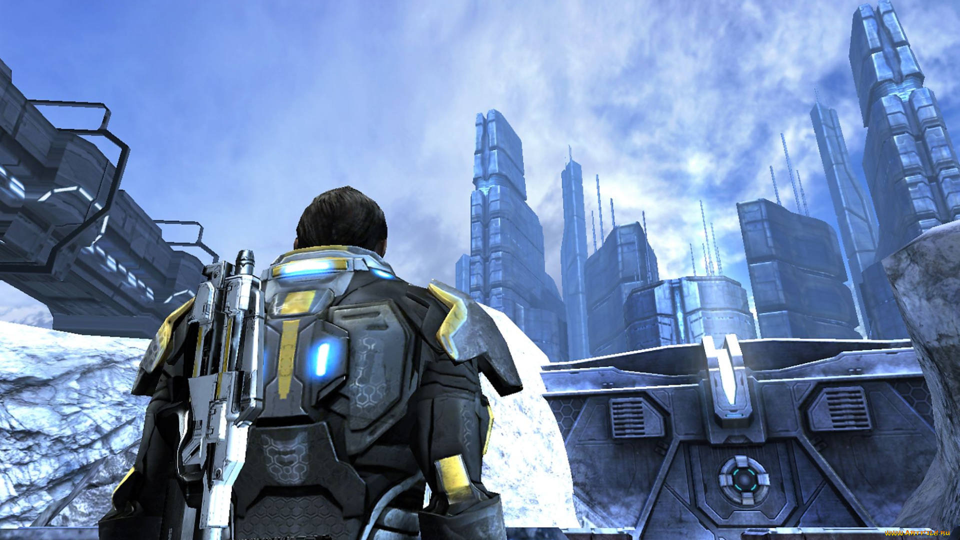 видео, игры, mass, effect, , infiltrator, броня, завод