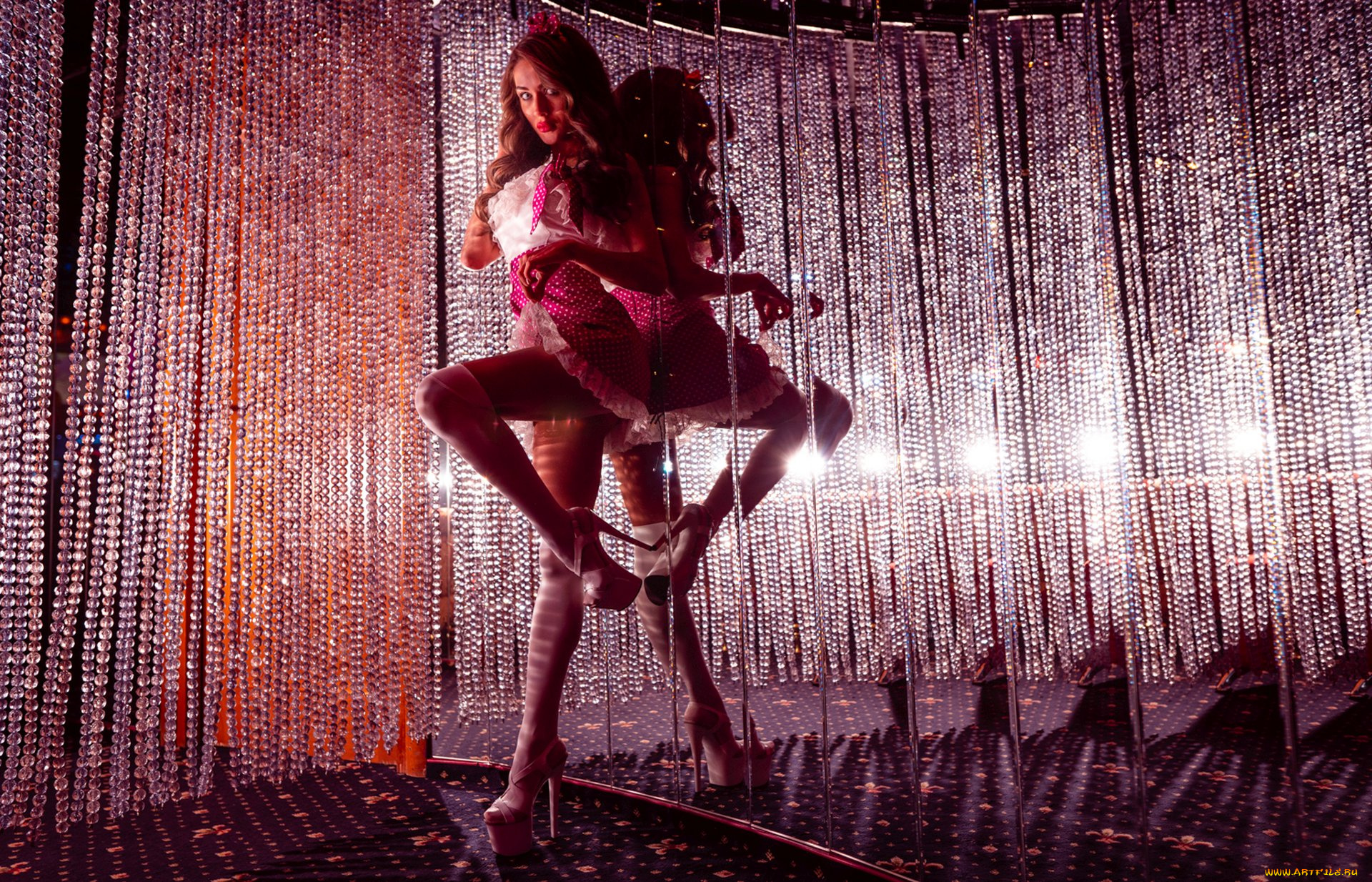 девушки, -, брюнетки, , шатенки, golden, girls, ночной, клуб, модель