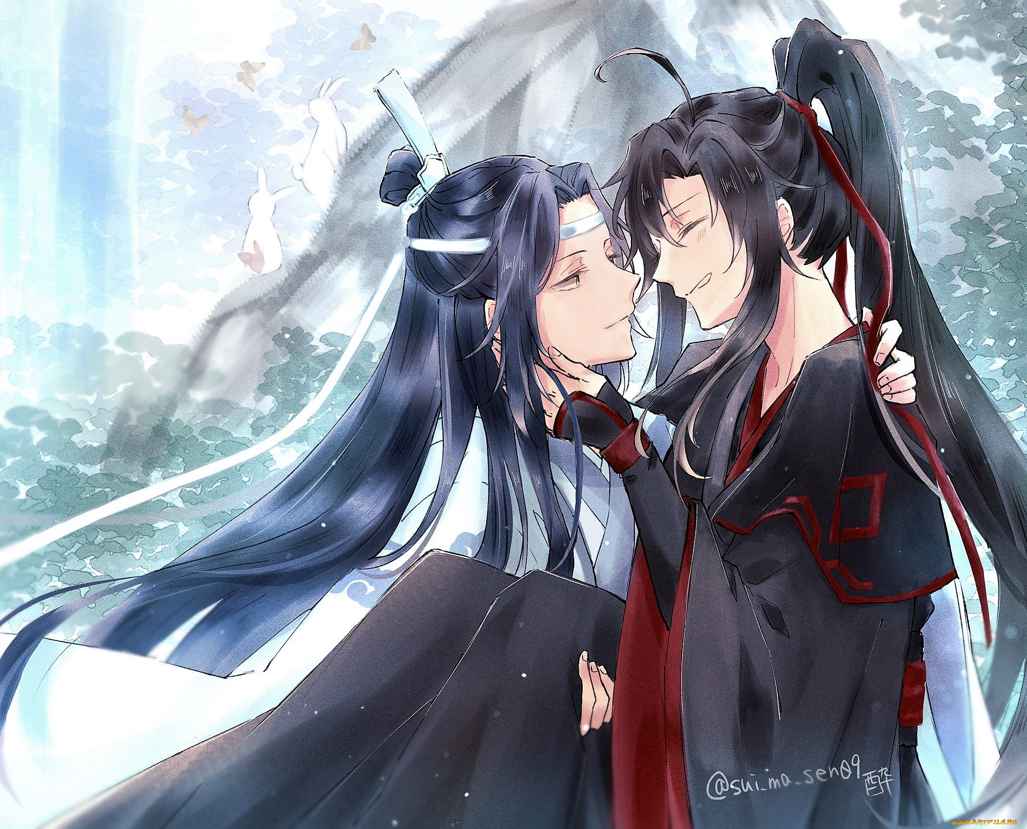 аниме, mo, dao, zu, shi, вэй, усянь, лань, ванцзы