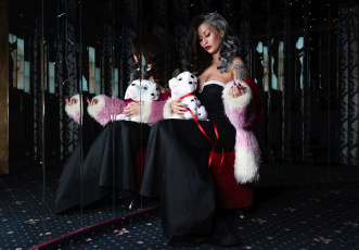 Картинка девушки -+брюнетки +шатенки golden girls ночной клуб модель