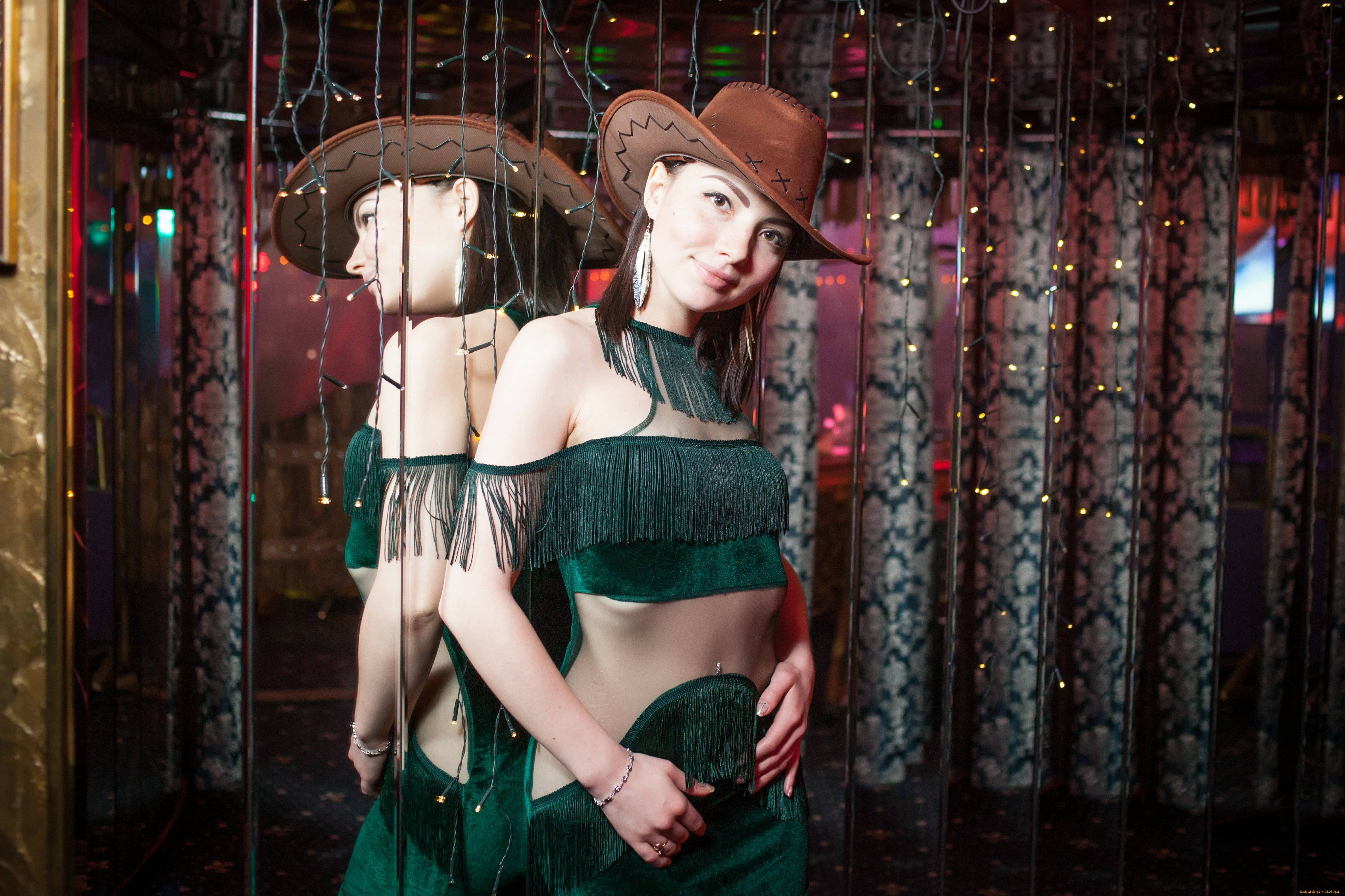 девушки, -, брюнетки, , шатенки, golden, girls, ночной, клуб, модель