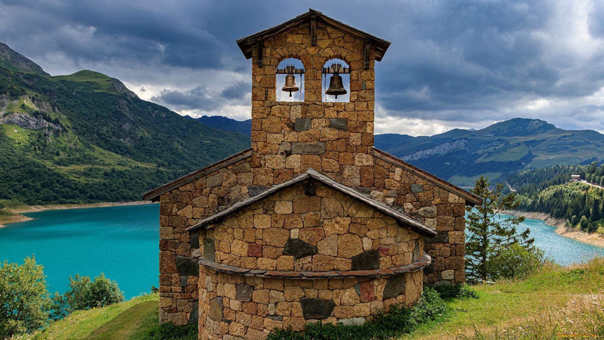 la, chapelle, de, roselend, france, города, -, католические, соборы, , костелы, , аббатства, la, chapelle, de, roselend