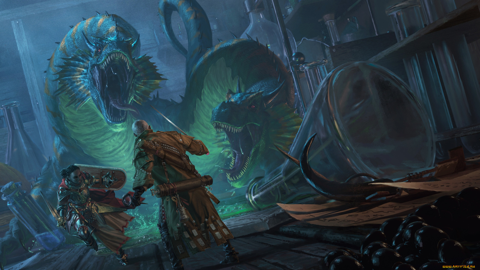 pathfinder, фэнтези, драконы, дракон