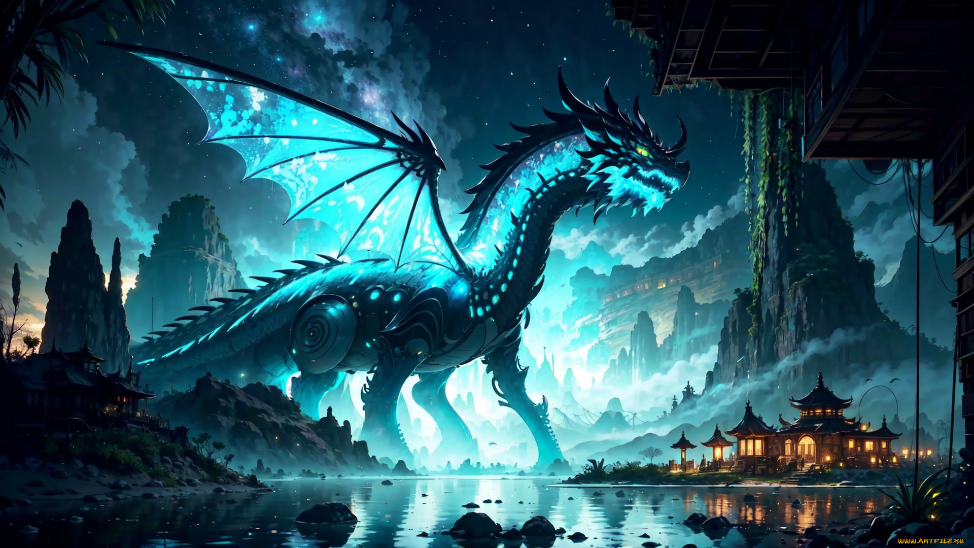 фэнтези, драконы, нейросети, графика, нейроарт, ai, art, нейронные, сети, рисунки, нейро, искусство