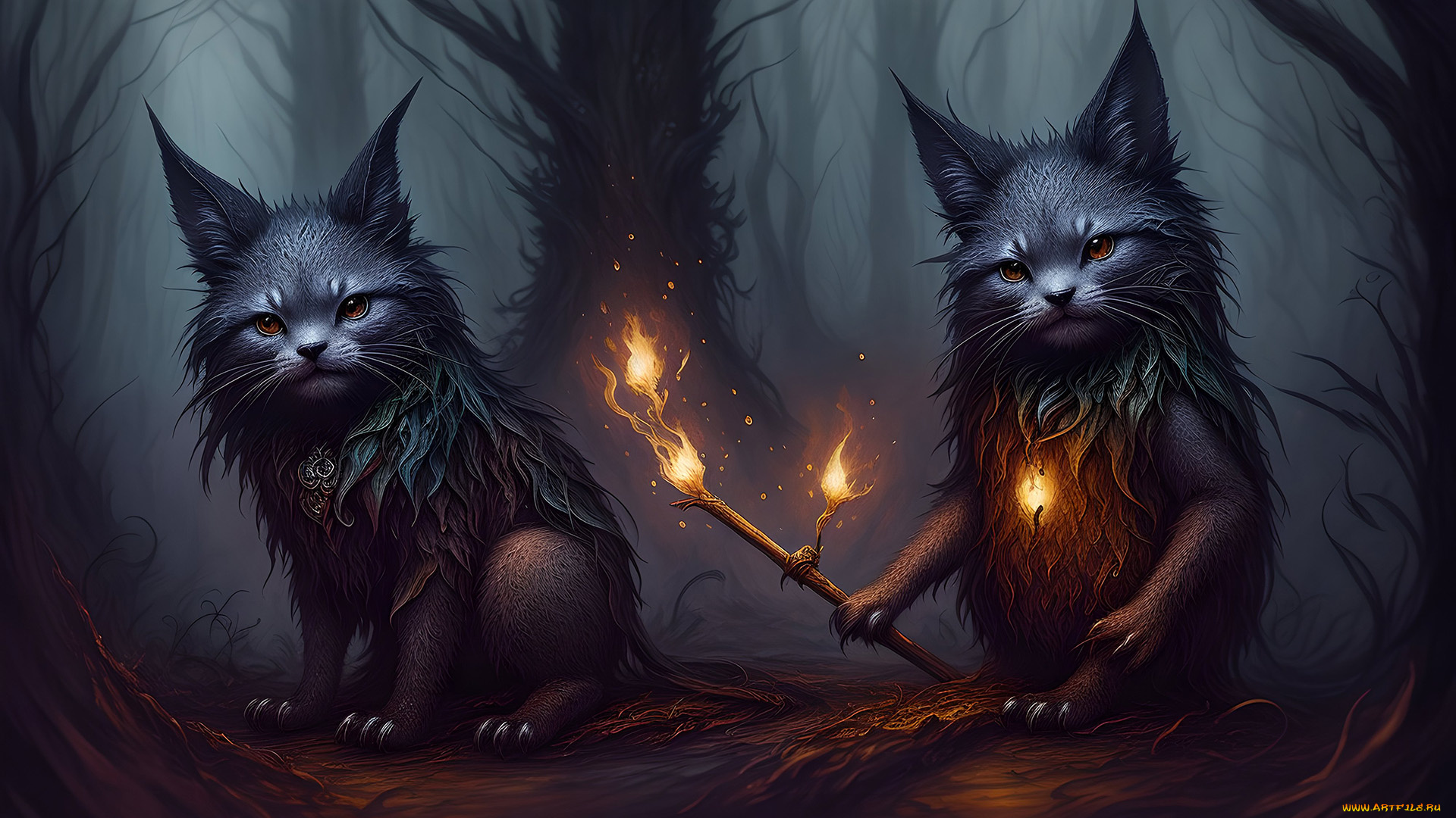 фэнтези, существа, нейросети, графика, нейроарт, ai, art, нейронные, сети, рисунки, нейро, искусство