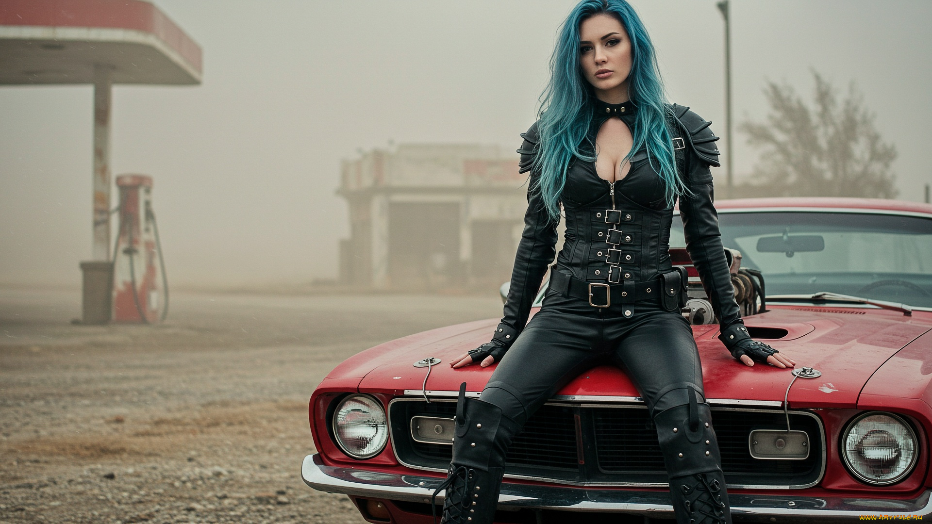 3д, графика, люди-авто, мото, , people-, car, , , moto, девушка, нейросеть