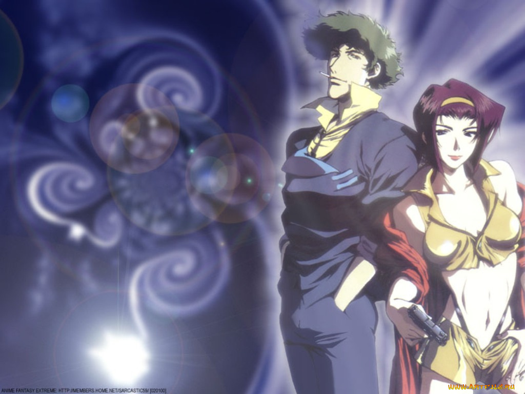 аниме, cowboy, bebop