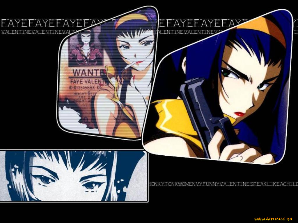 аниме, cowboy, bebop