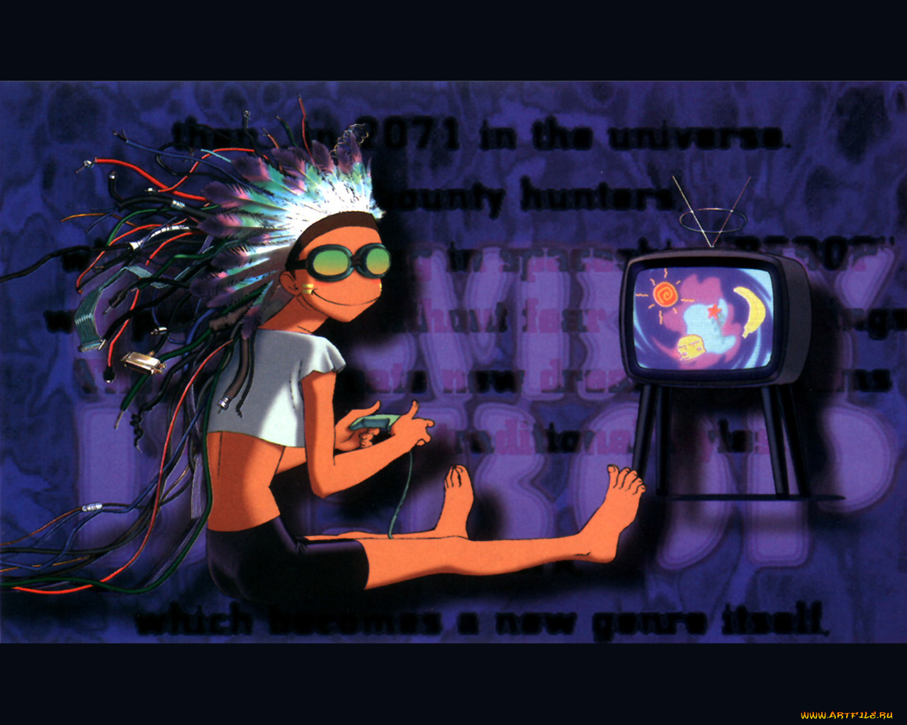 аниме, cowboy, bebop