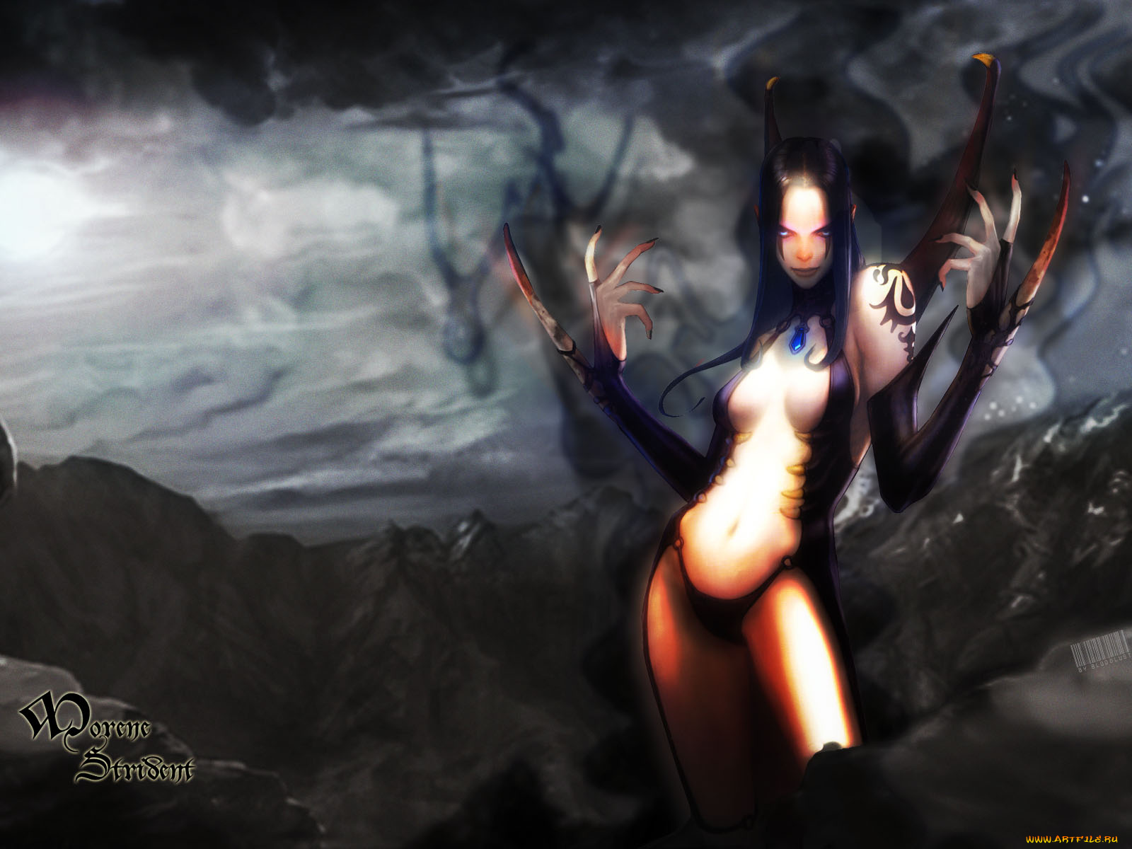 аниме, weapon, blood, technology