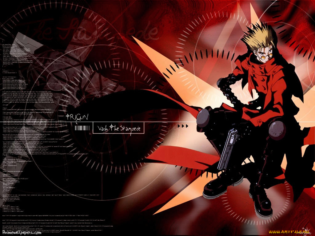 аниме, trigun