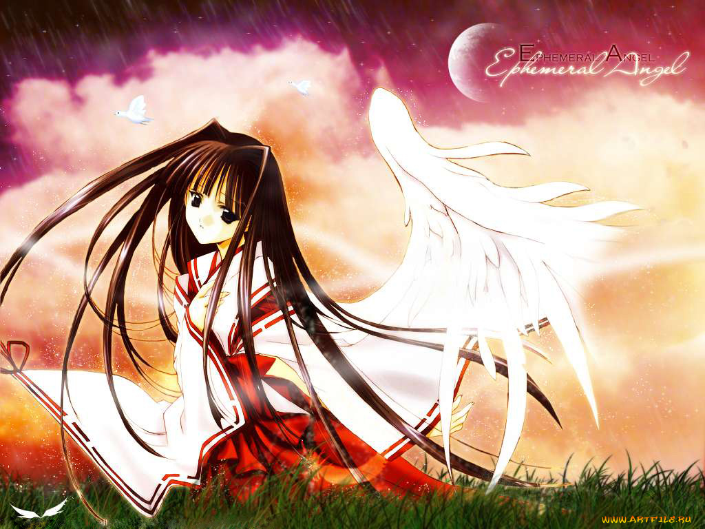 аниме, angel, dust