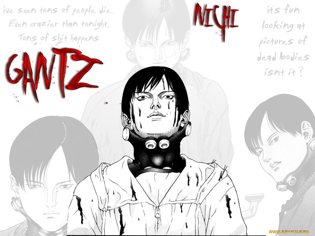 аниме, gantz