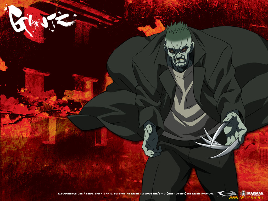 аниме, gantz