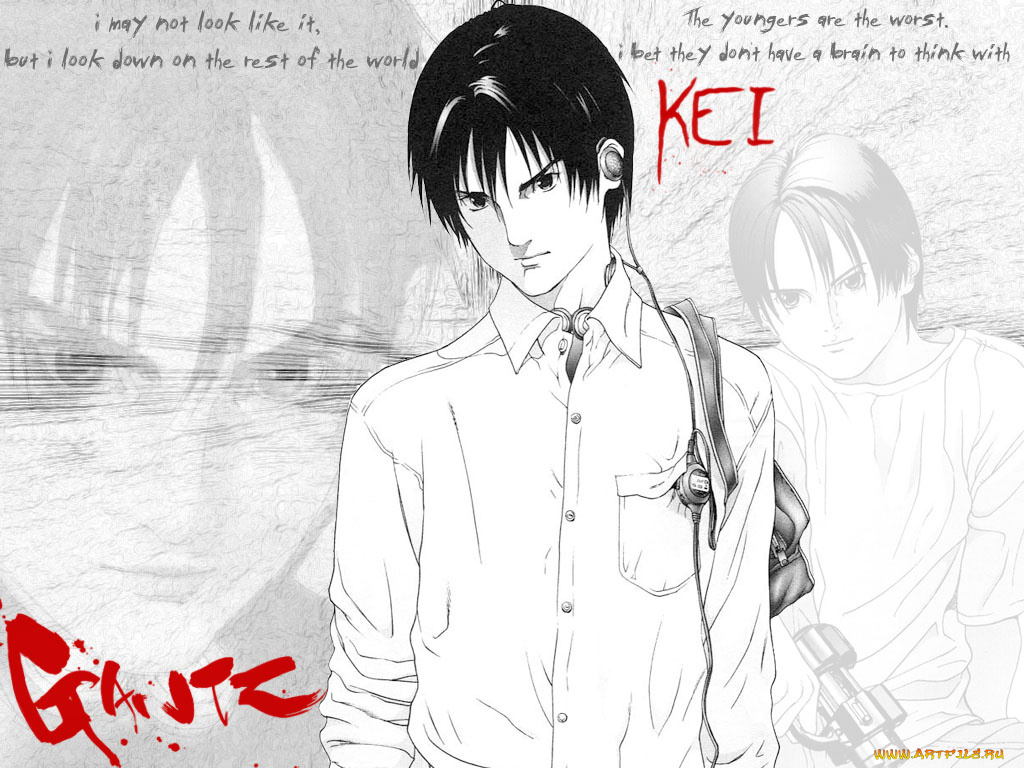 аниме, gantz