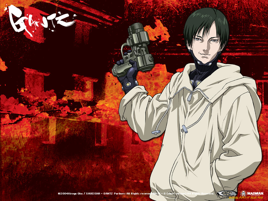 аниме, gantz