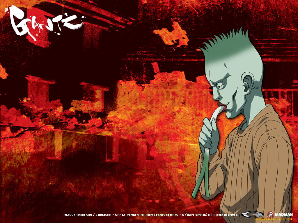 аниме, gantz