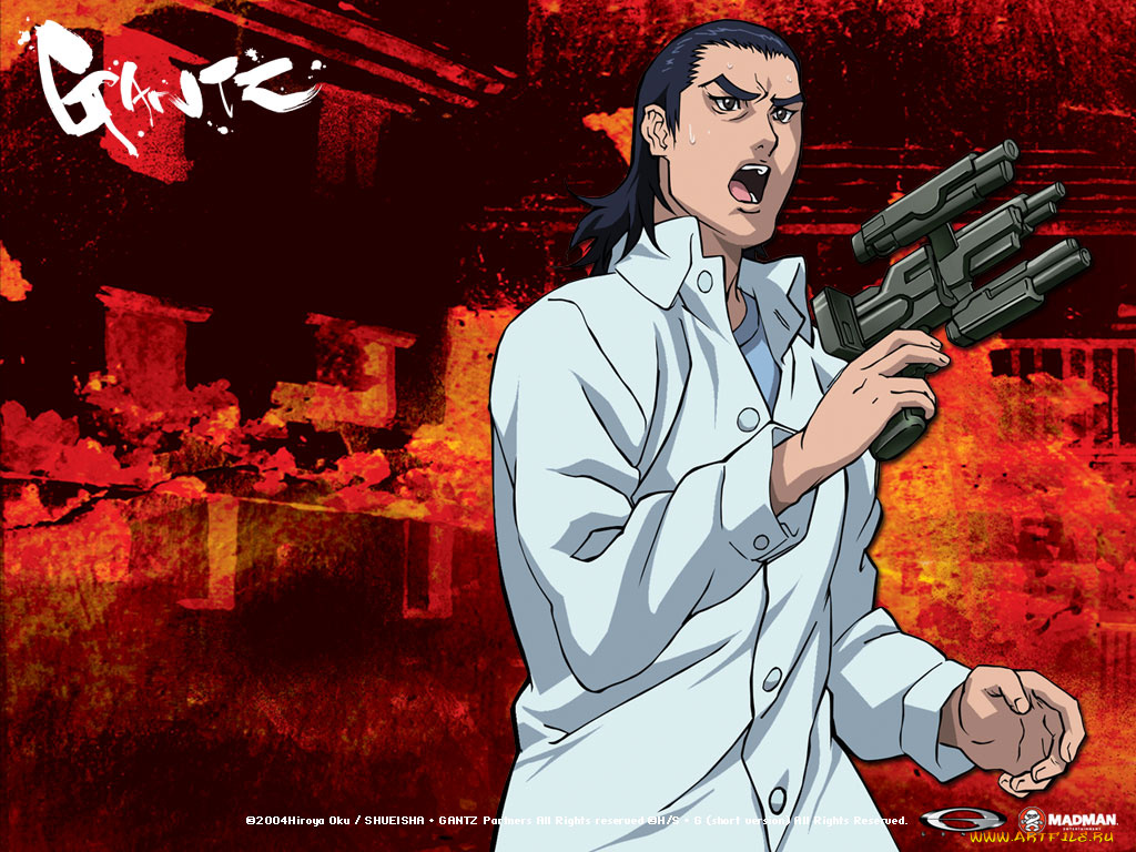 аниме, gantz