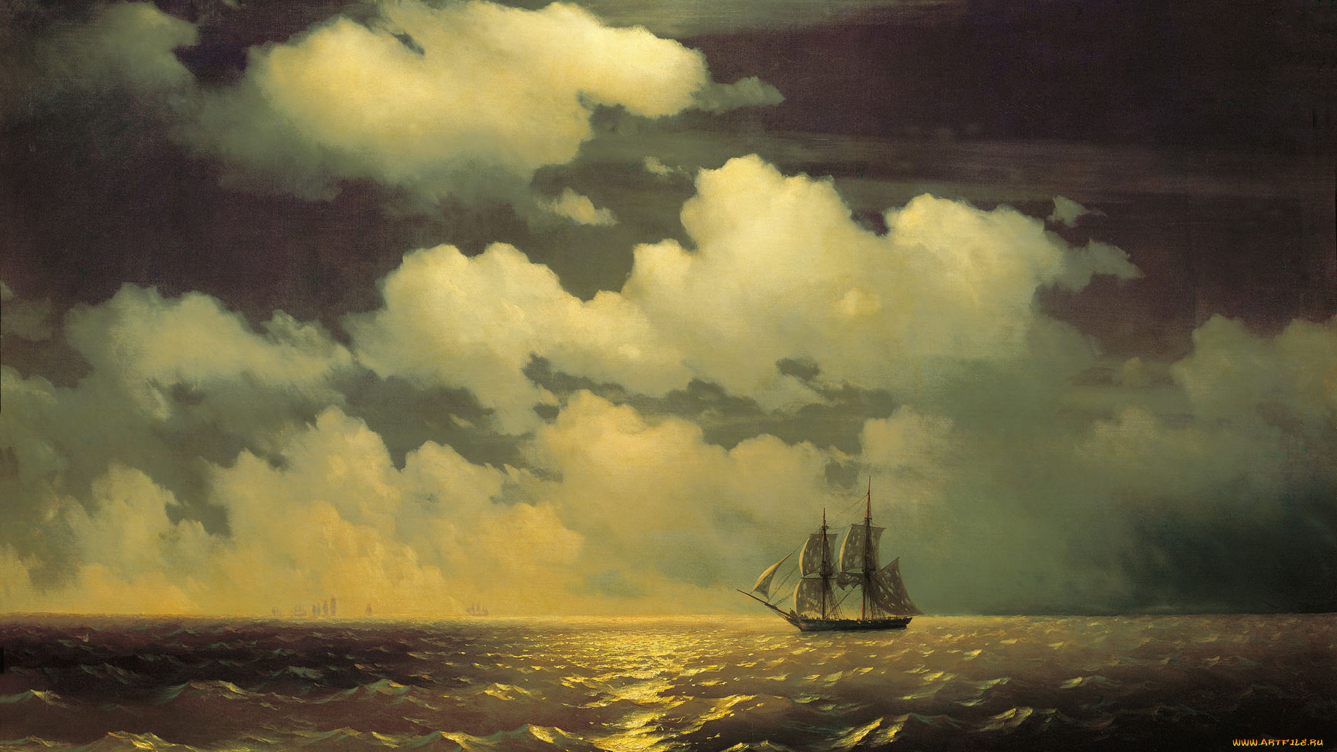 рисованные, иван, айвазовский