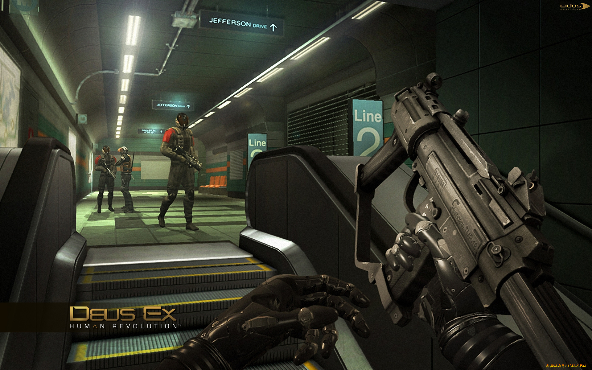 deus, ex, human, revolution, видео, игры