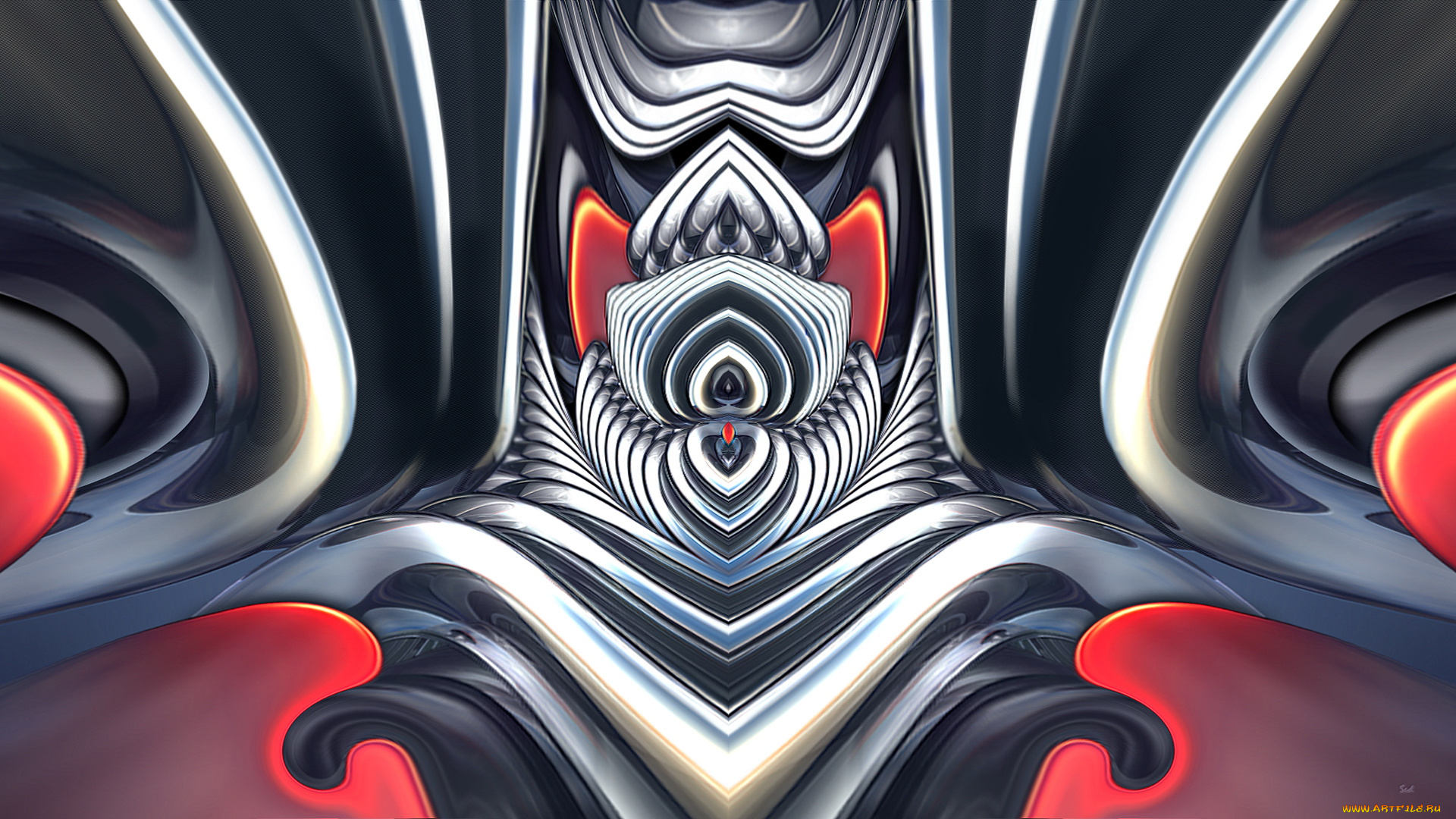 3д, графика, fractal, фракталы, абстракция