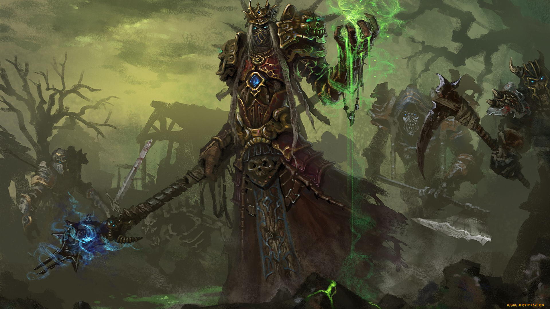 фэнтези, нежить, колдун