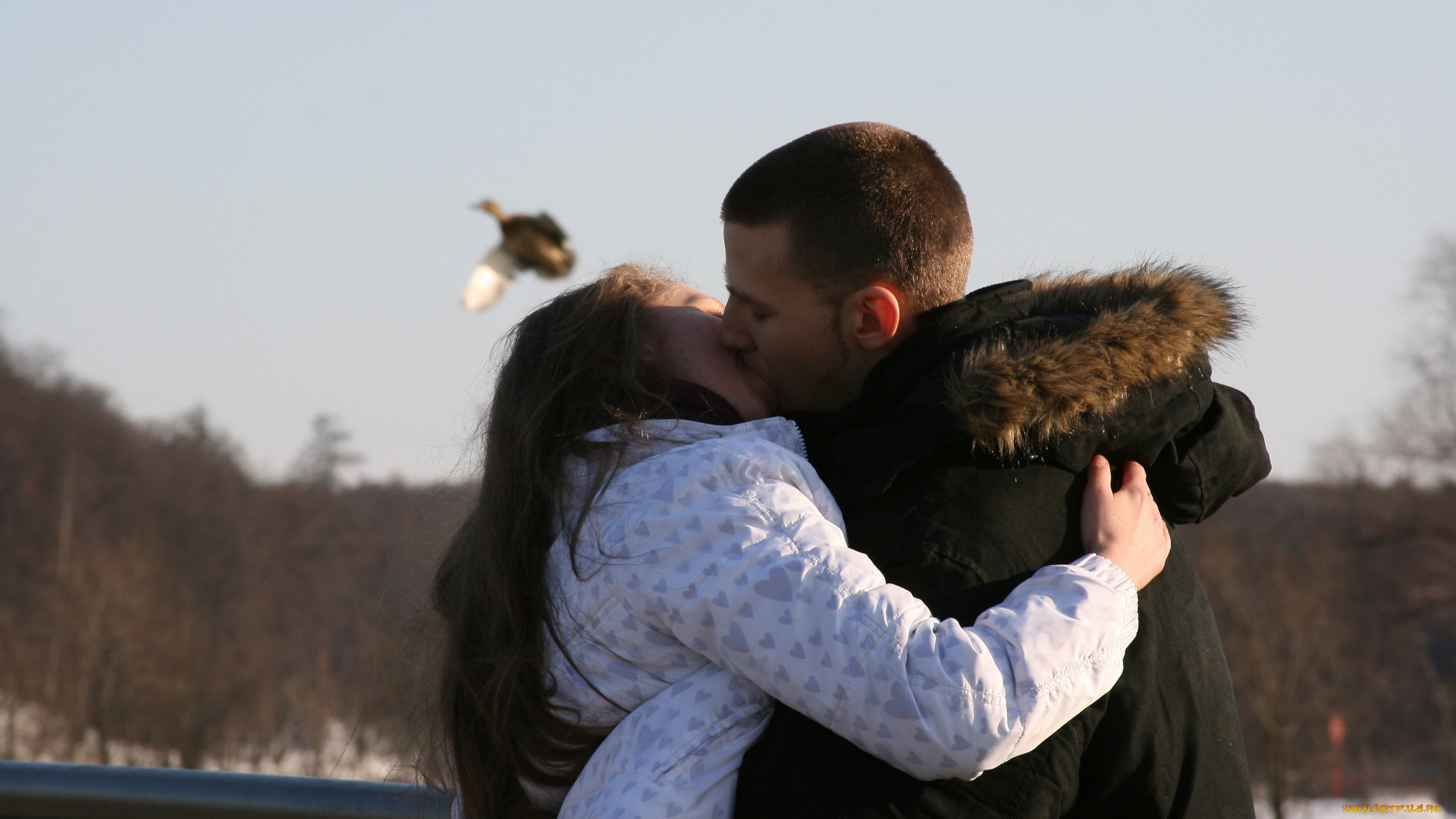 разное, мужчина, женщина, поцелуй