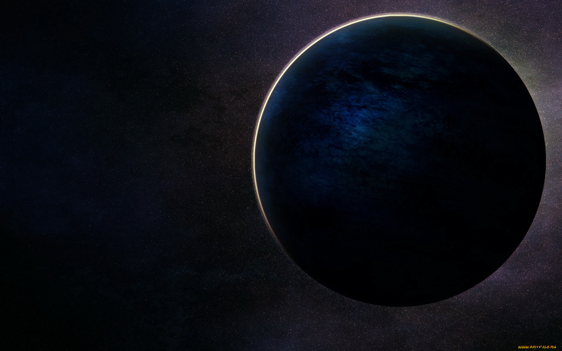 космос, арт, планета