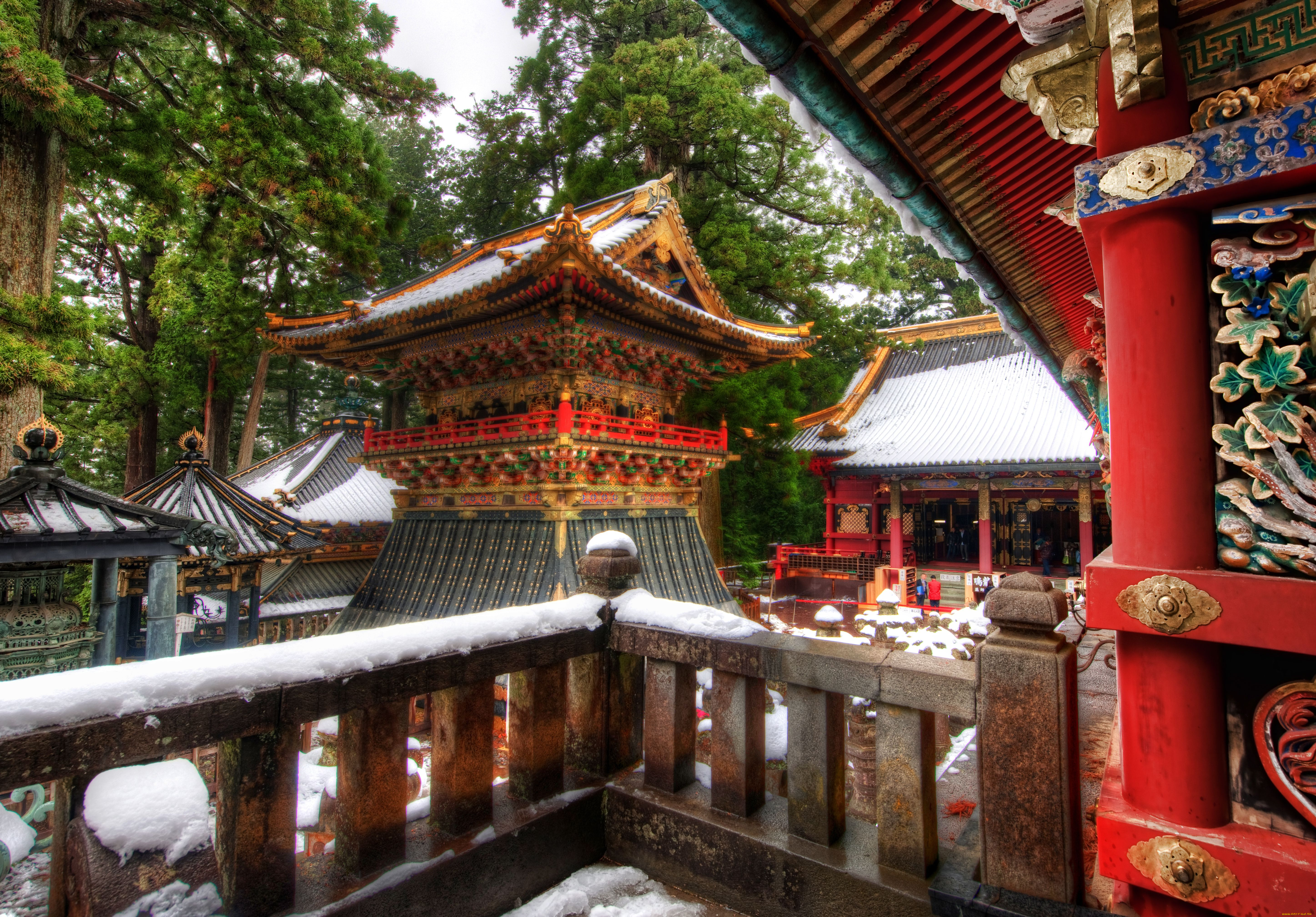 rinno, ji, temple, nikko, japan, города, буддистские, другие, храмы, храм