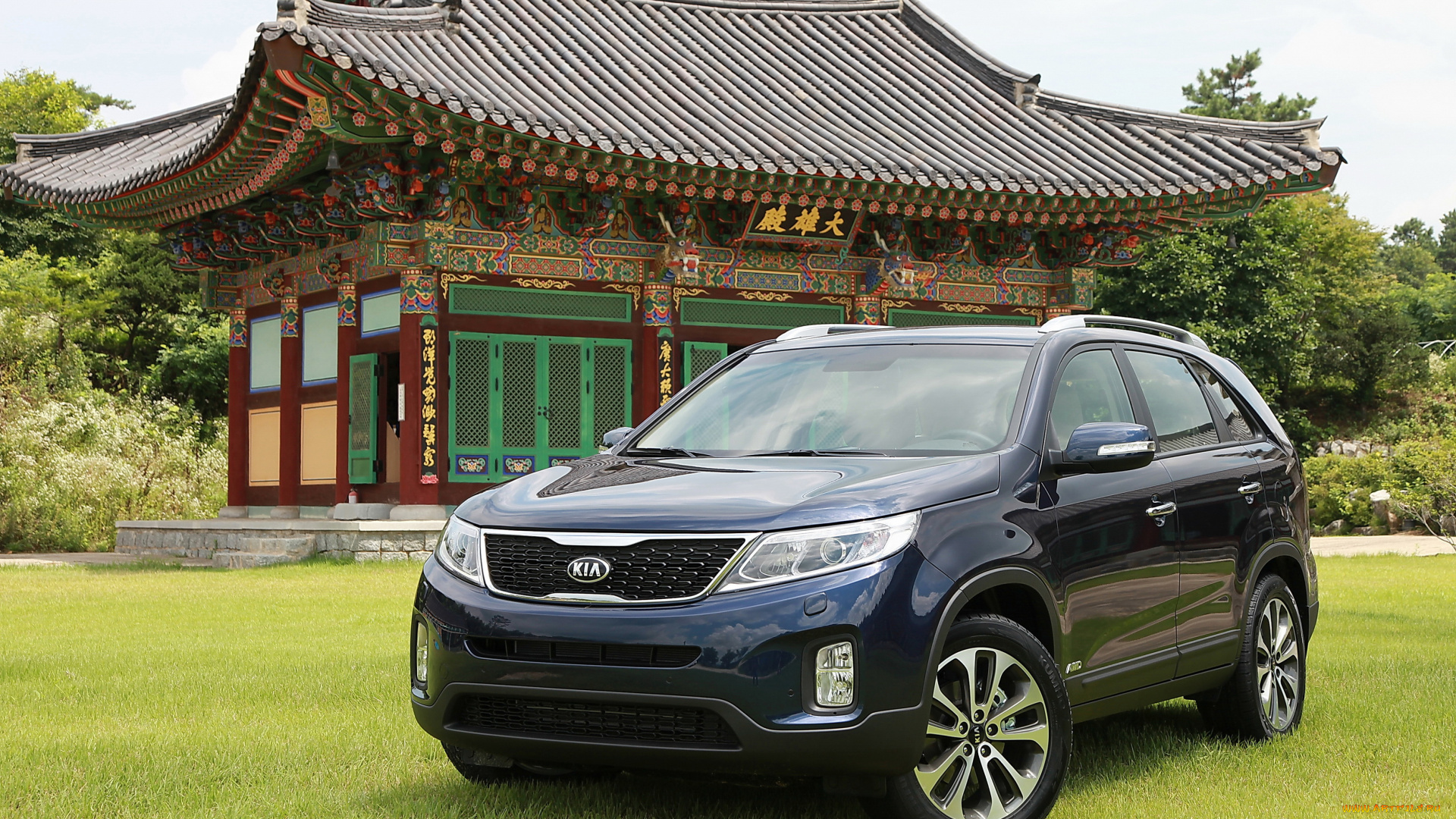 2014, kia, sorento, v6, автомобили, лужайка, дом