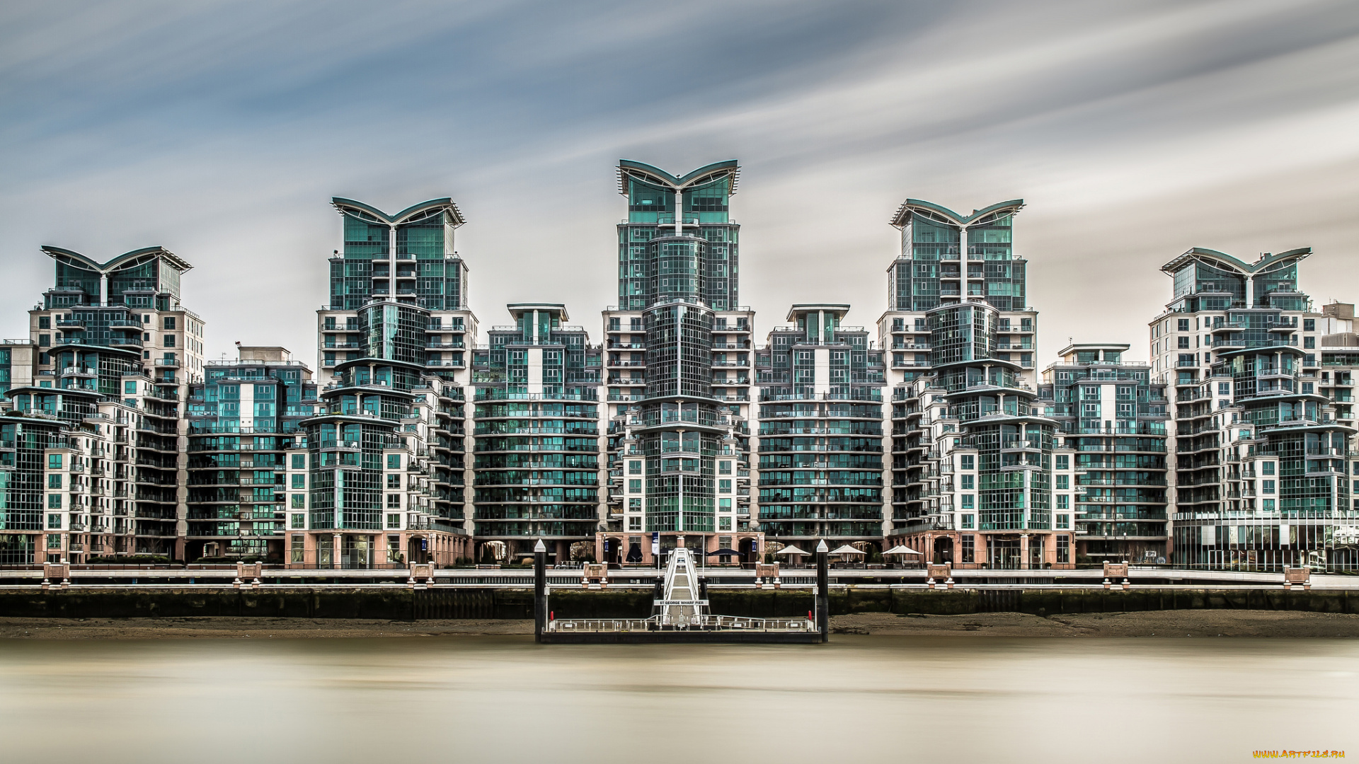 pimlico, london, england, города, лондон, великобритания, river, thames, река, темза, здания, набережная