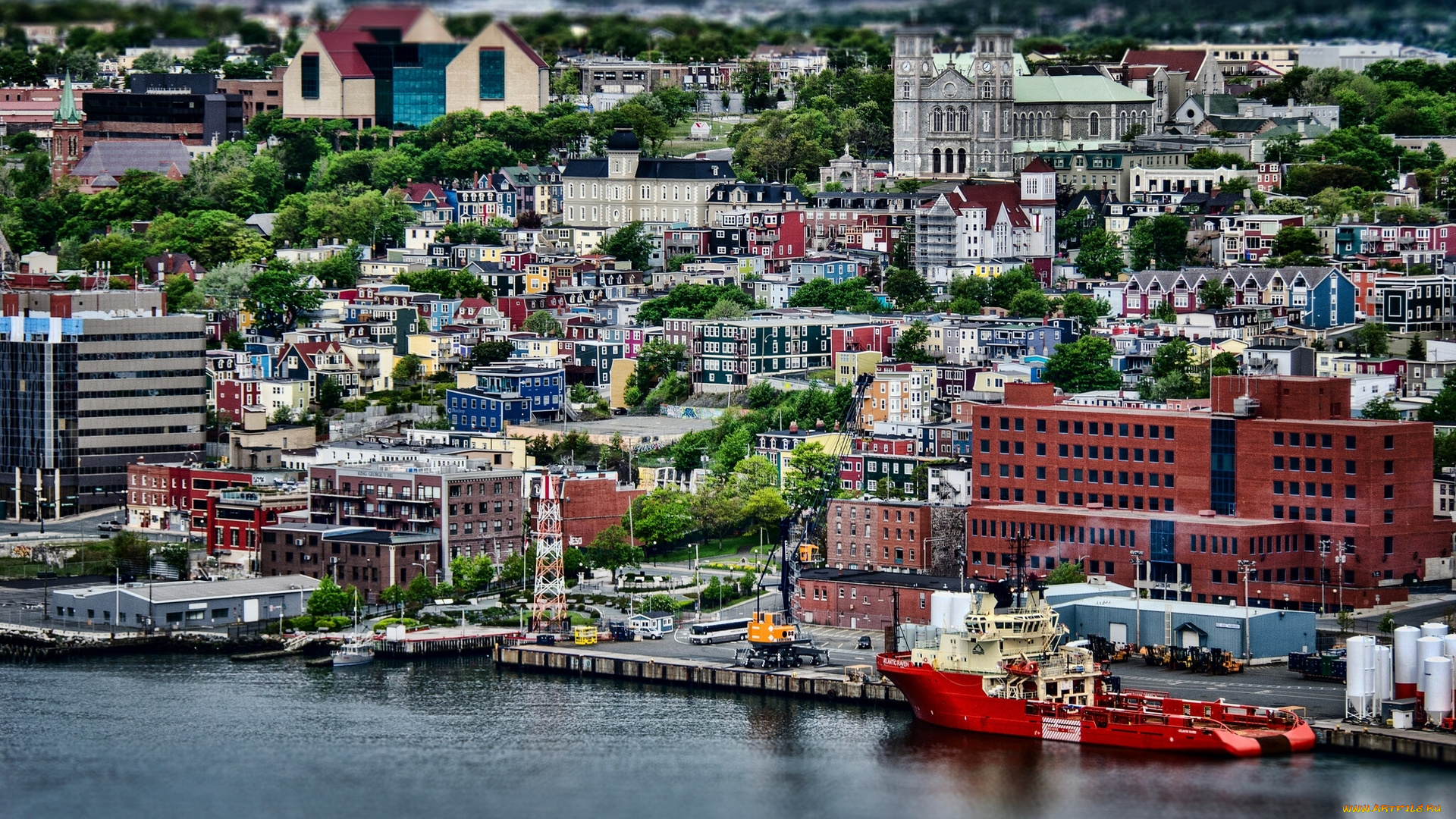 st, john`s, newfoundland, and, labrador, canada, корабли, порты, причалы, сент-джонс, ньюфаундленд, и, лабрадор, канада, порт, буксир