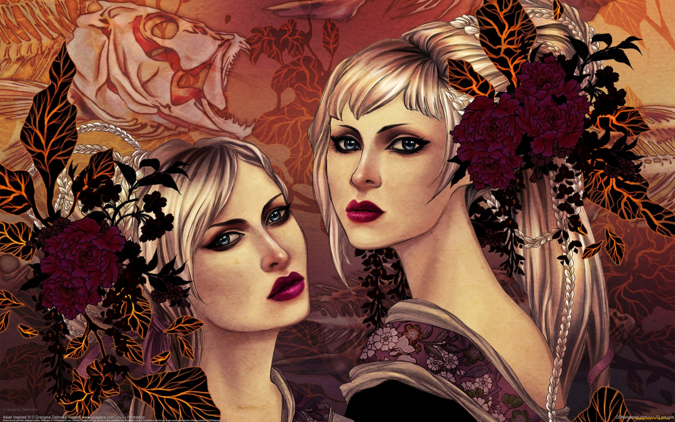 gracjana, zielinska, фэнтези, девушки