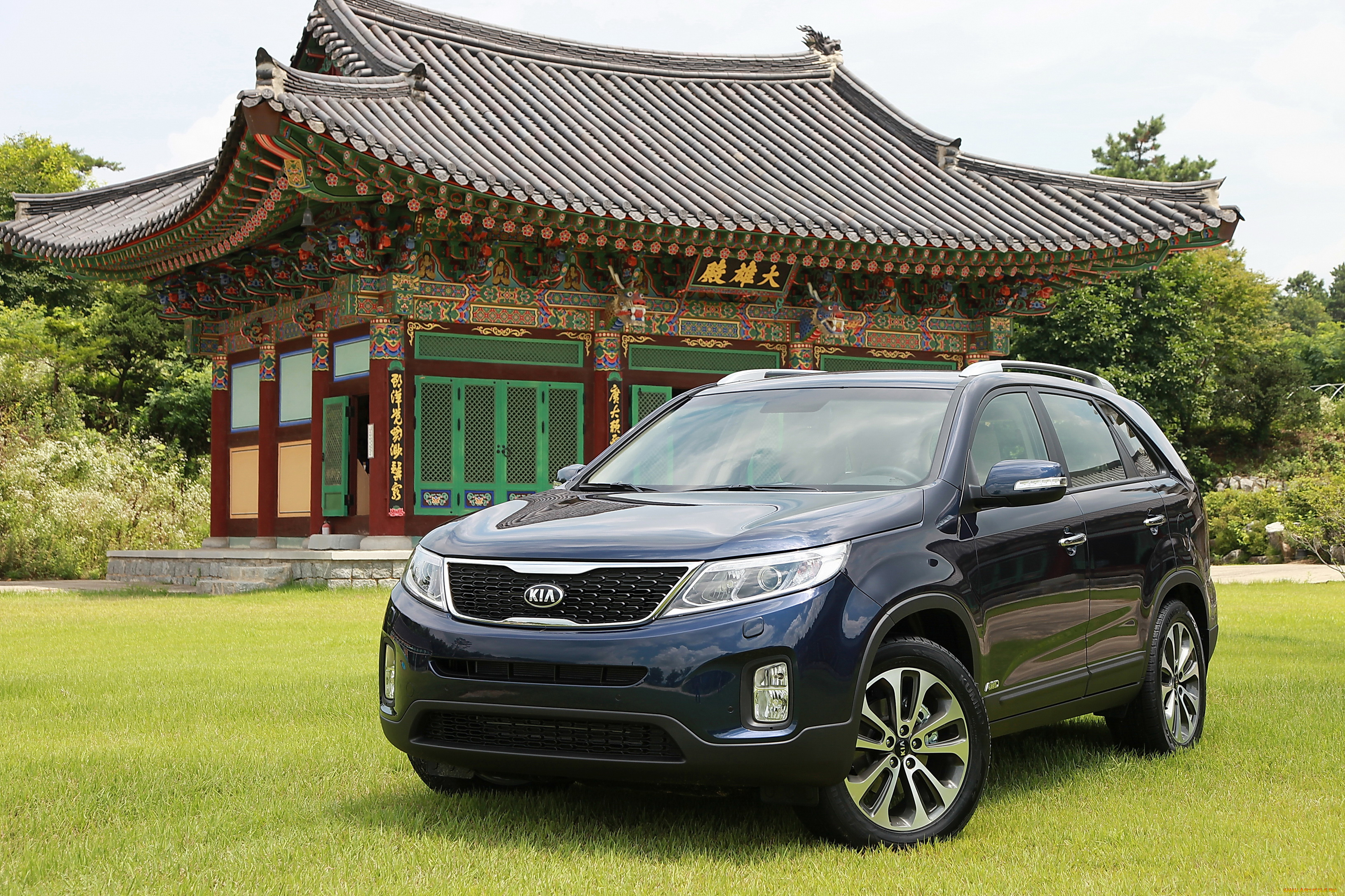 2014, kia, sorento, v6, автомобили, лужайка, дом