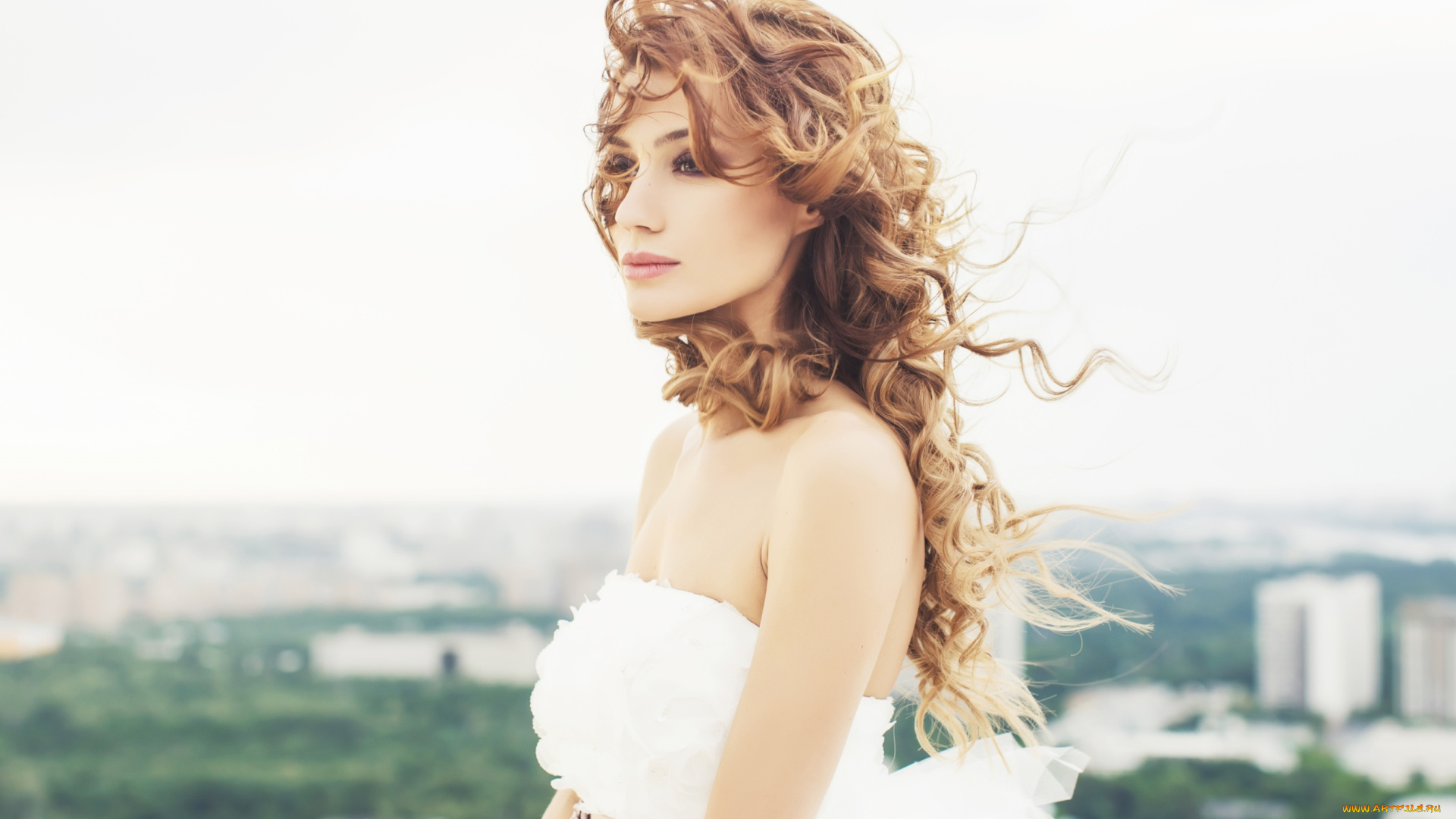 девушки, -unsort, , брюнетки, , шатенки, ветер