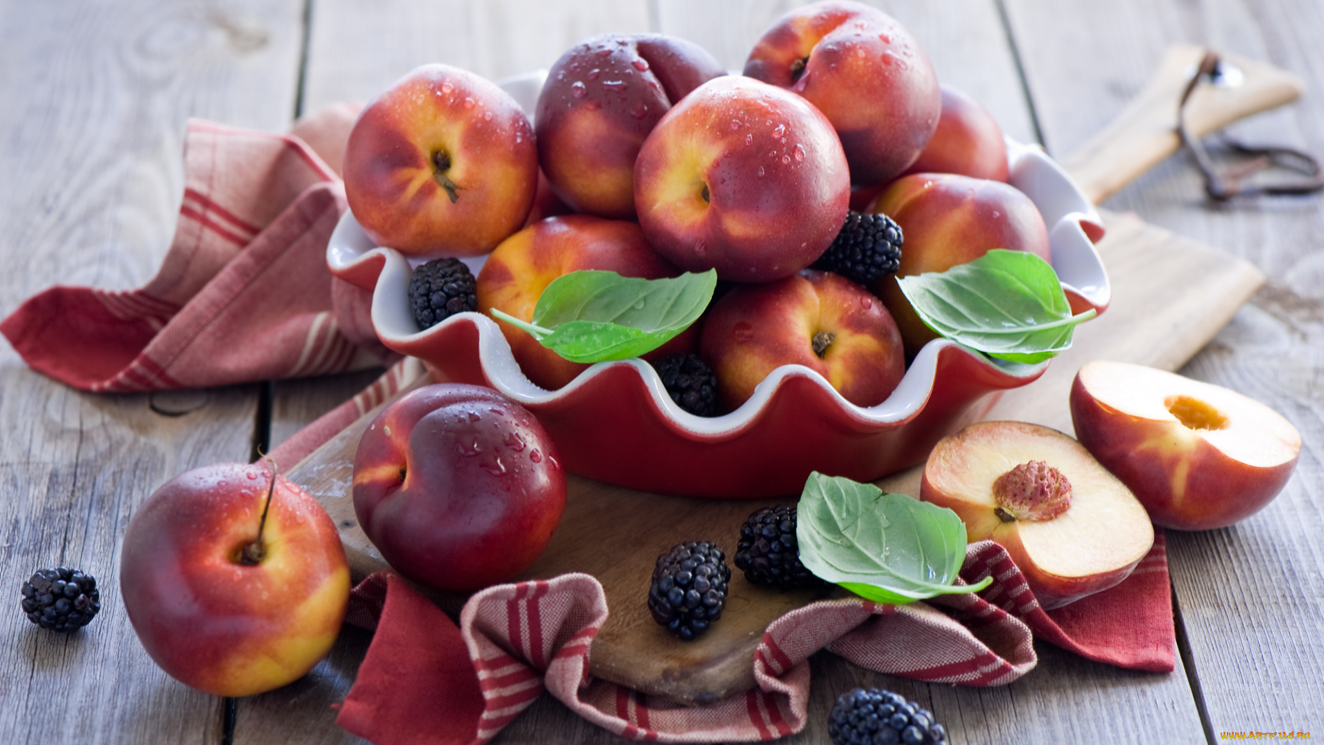 еда, фрукты, , ягоды, ежевика, ягоды, нектарины