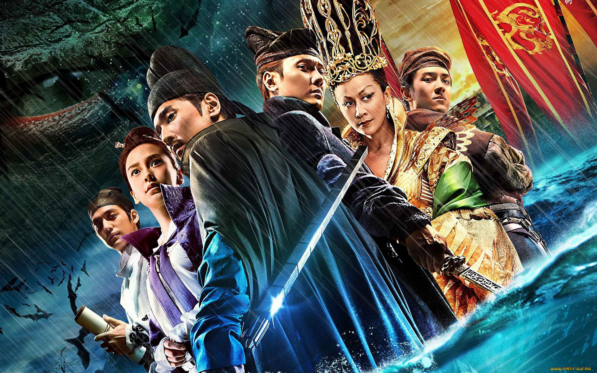 young, detective, dee, , rise, of, the, sea, dragon, кино, фильмы, восстание, морского, дракона, молодой, детектив, ди