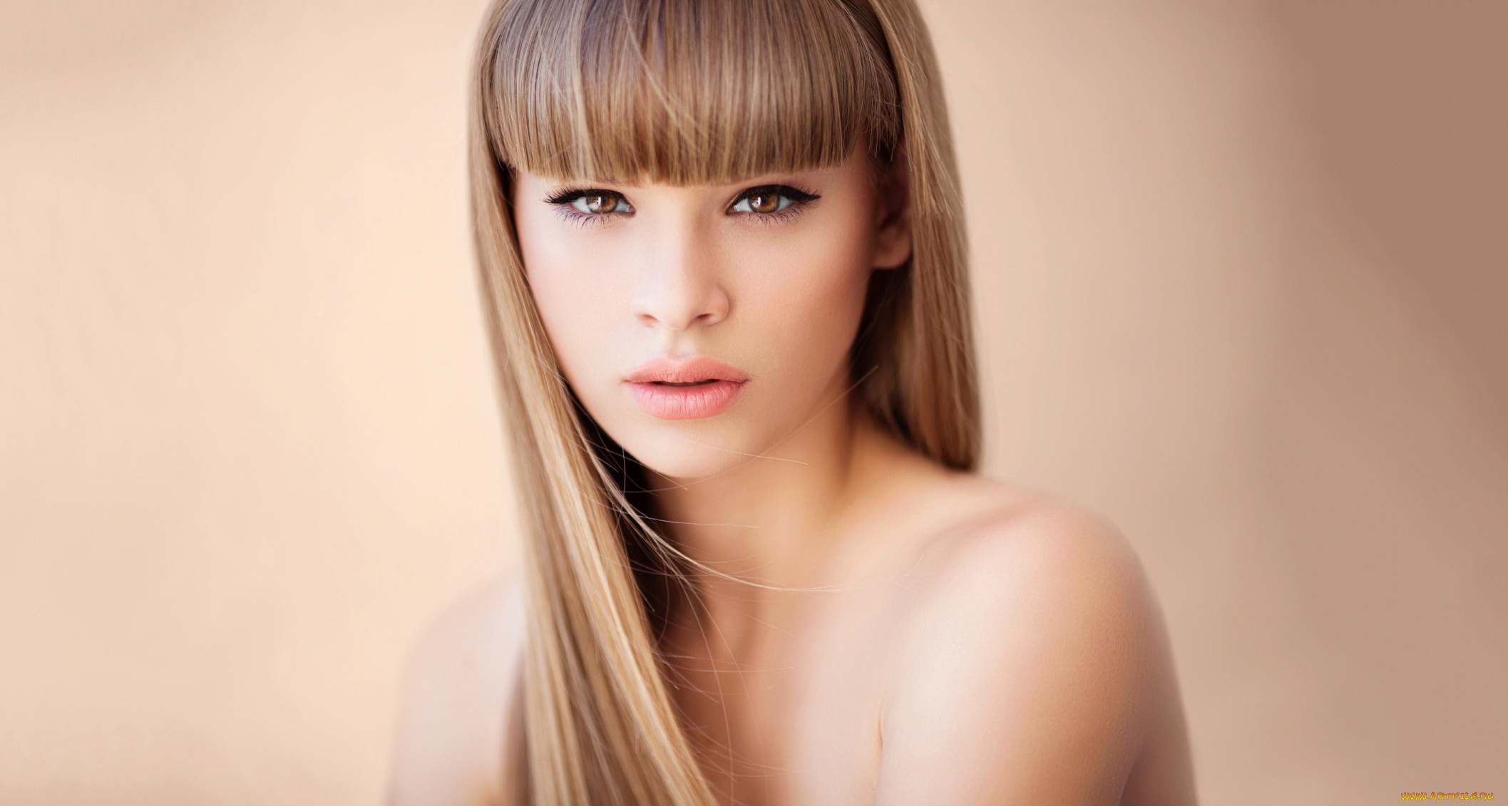 девушки, -unsort, , лица, , портреты, волосы, лицо, плечи, взгляд