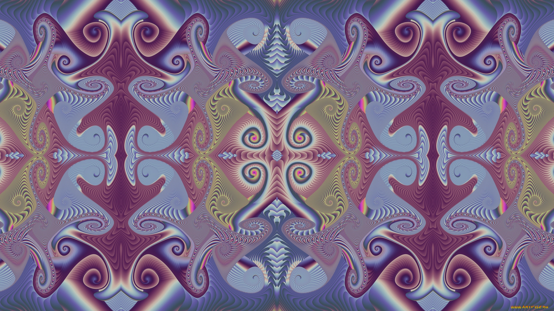 3д, графика, фракталы, , fractal, цвета, фон, узор