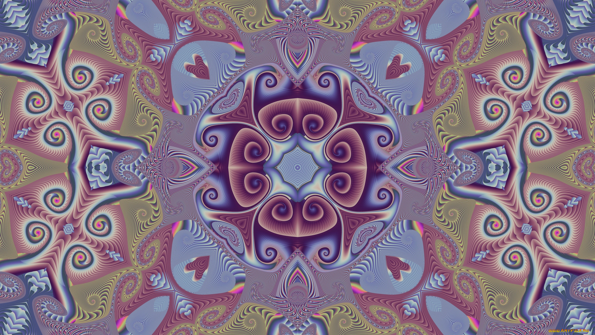 3д, графика, фракталы, , fractal, цвета, фон, узор