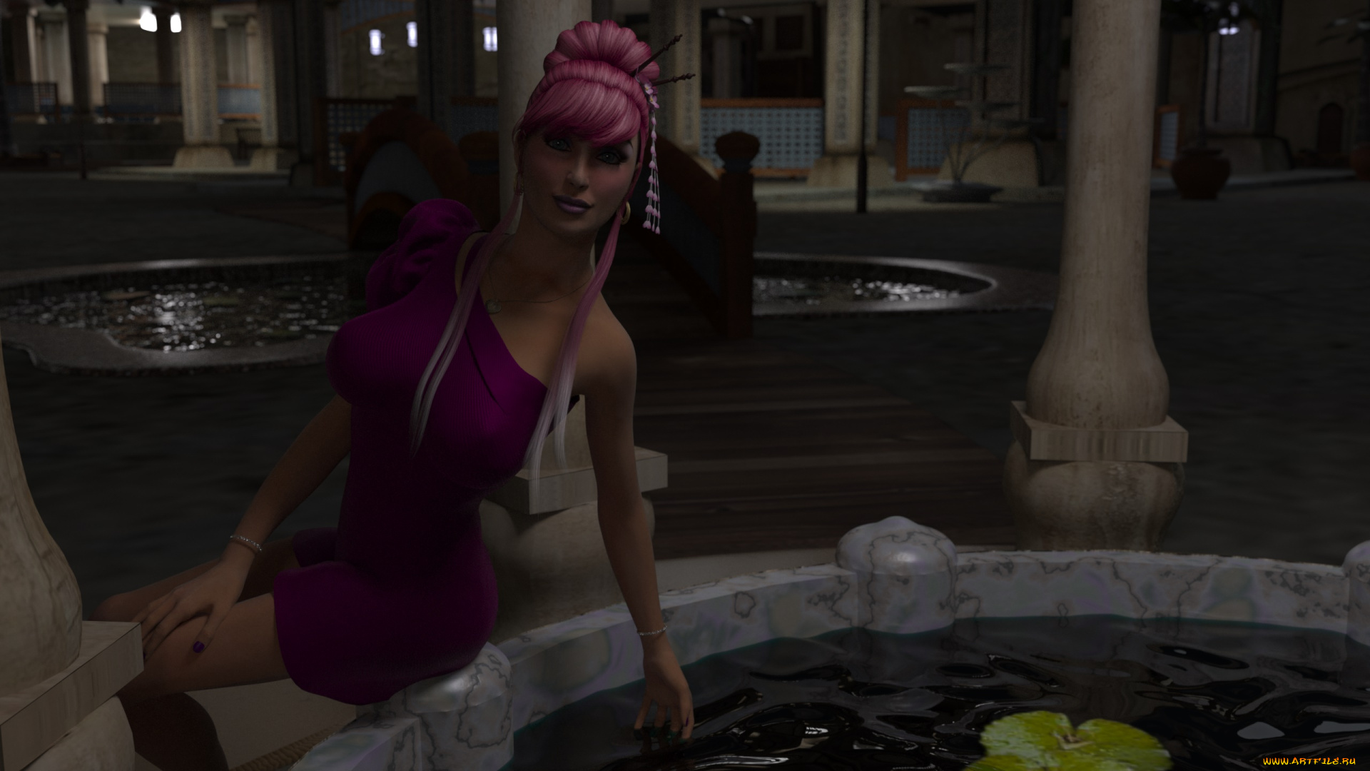 3д, графика, люди, , people, фон, взгляд, девушка