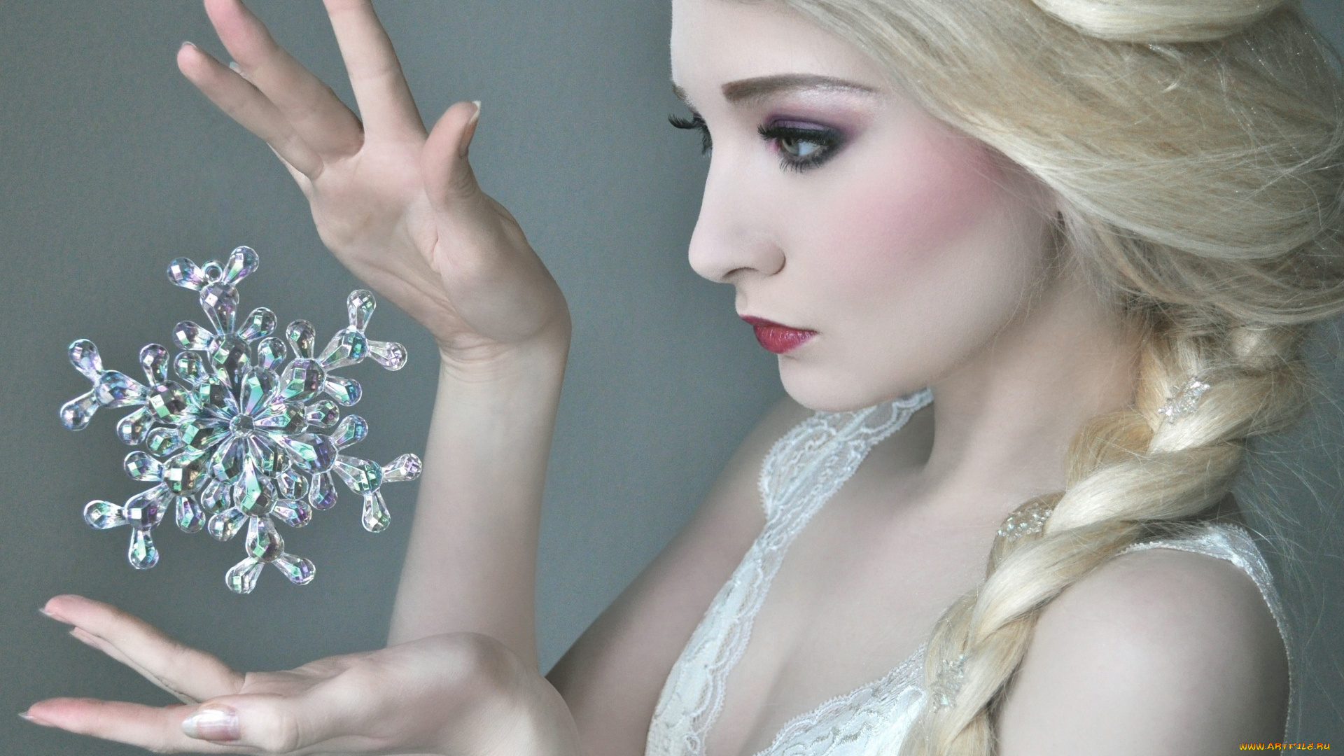 девушки, -unsort, , креатив, холодное, сердце, косплей, блондинка, модель, frozen, cosplay, elsa, волшебство, снежинка, эльза, maria, amanda, schaub