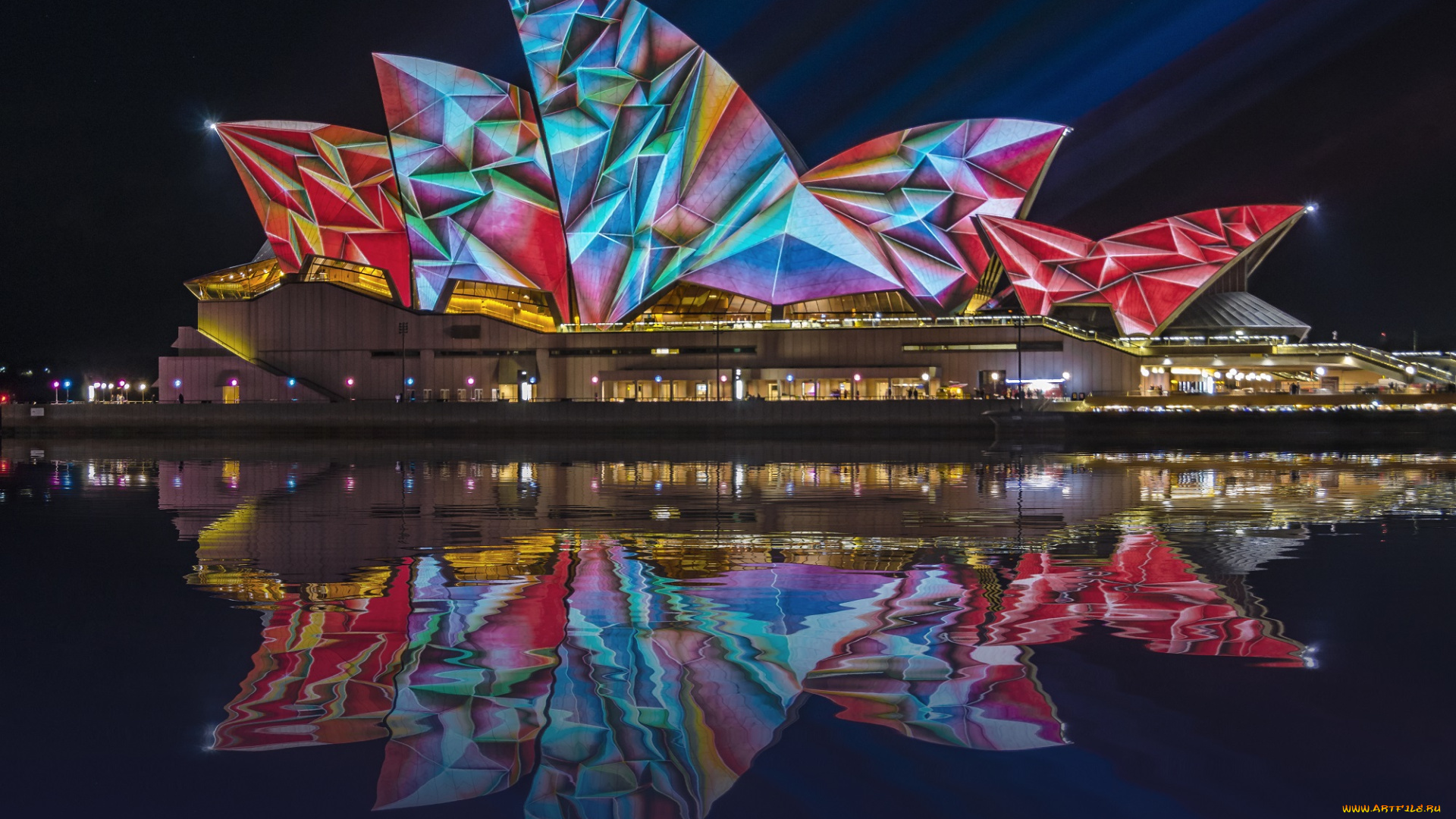 города, сингапур, , сингапур, ночь, огни, иллюминация, узор, цвет, подсветка, отражение, город, вода