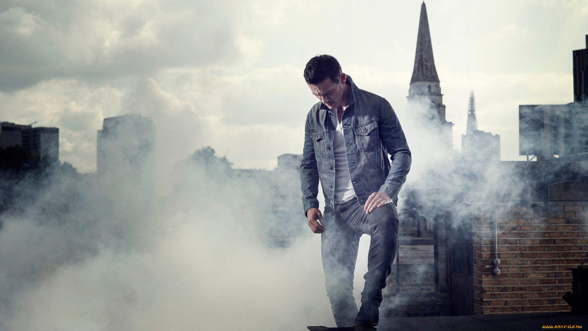 мужчины, luke, evans, сентябрь, 2014, men's, health, luke, evans