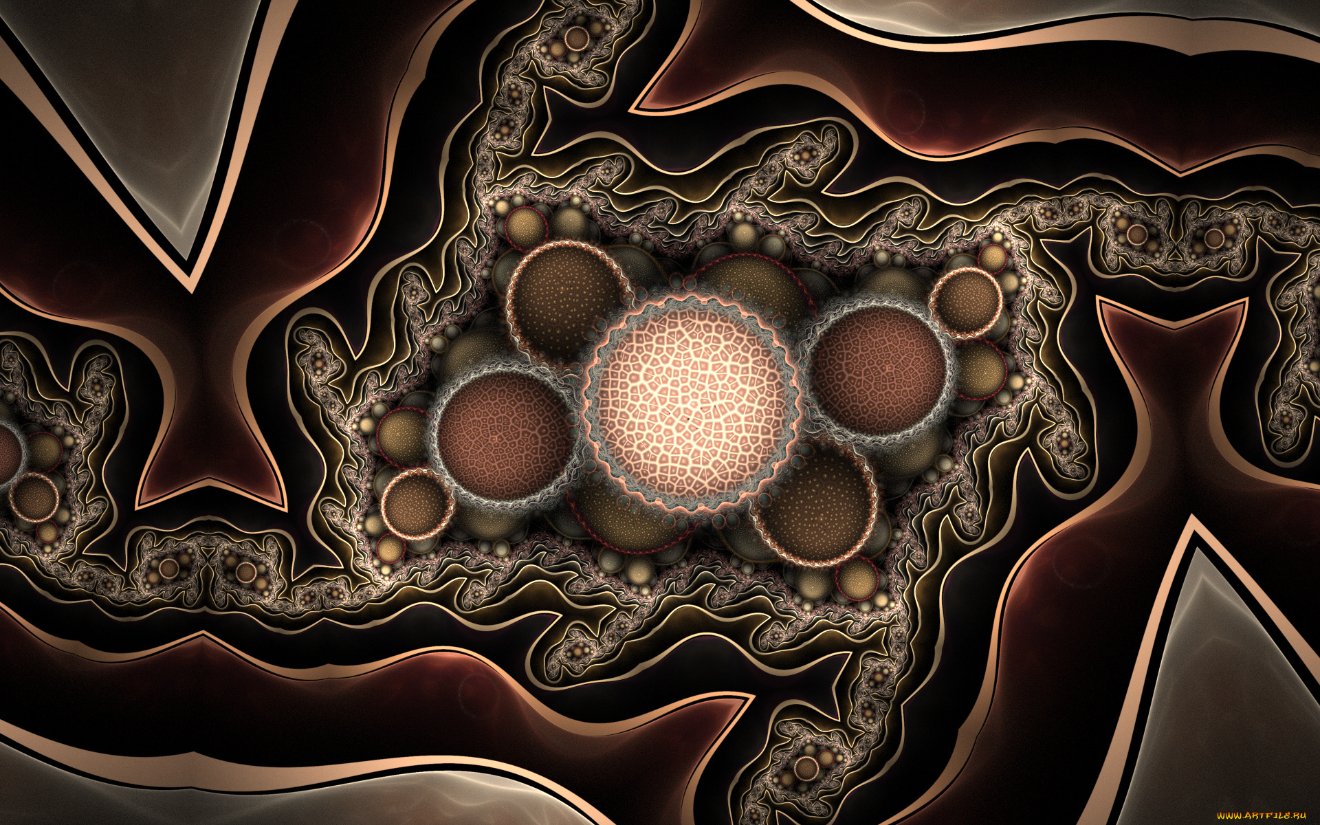 3д, графика, фракталы, , fractal, цвета, фон, узор