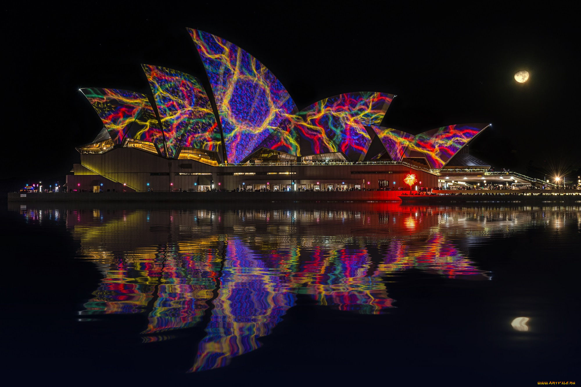города, сингапур, , сингапур, ночь, город, здания, огни, вода, отражение