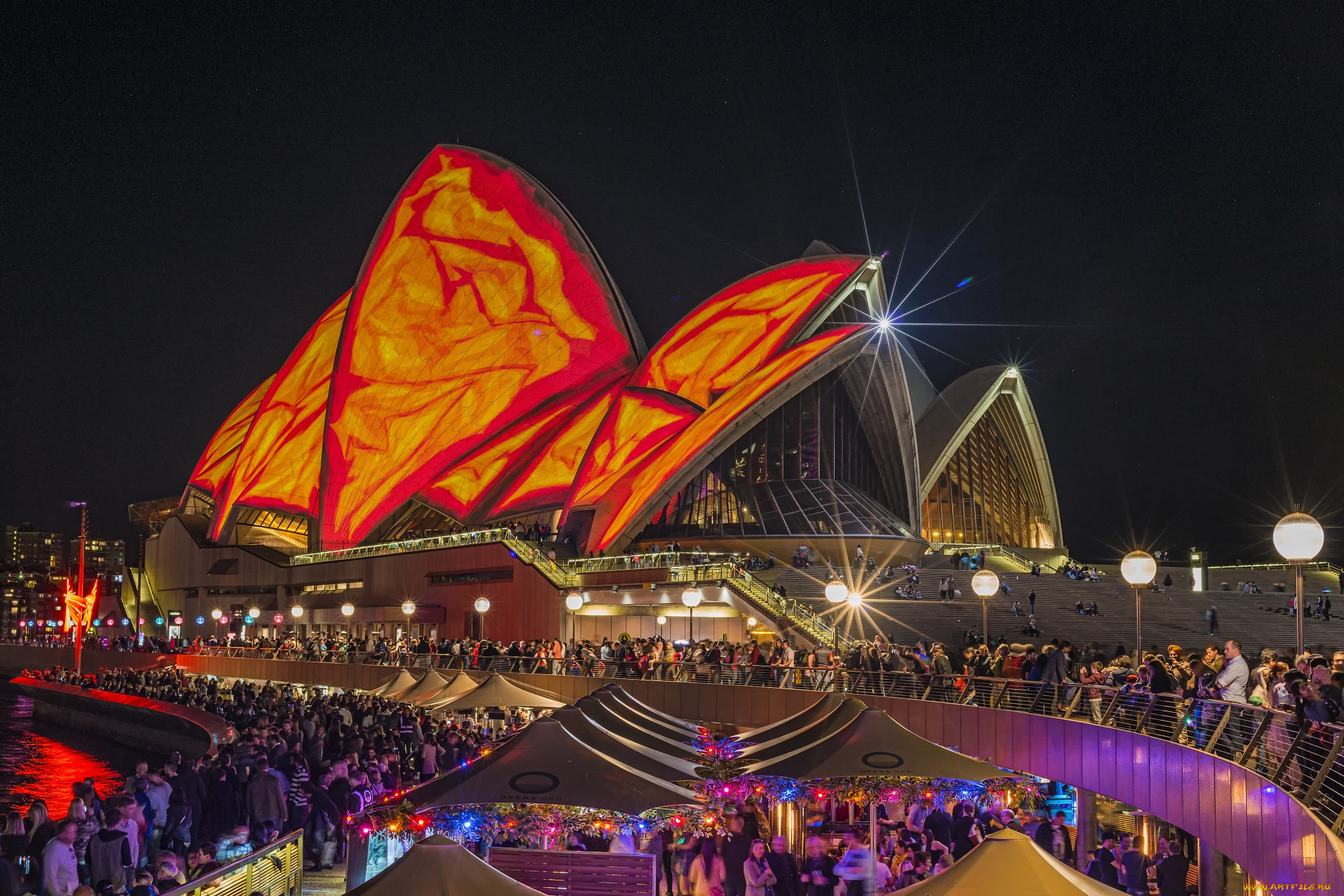 города, сингапур, , сингапур, ночь, огни, иллюминация, узор, цвет, подсветка, отражение, город, вода, люди