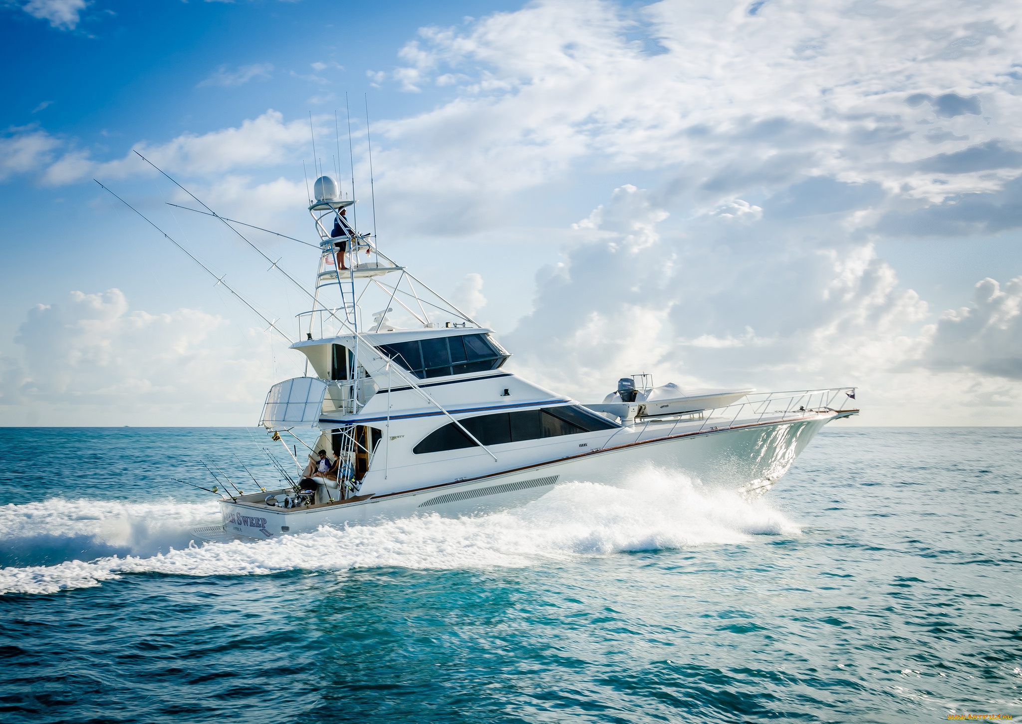 корабли, Яхты, яхта, океан, тропики