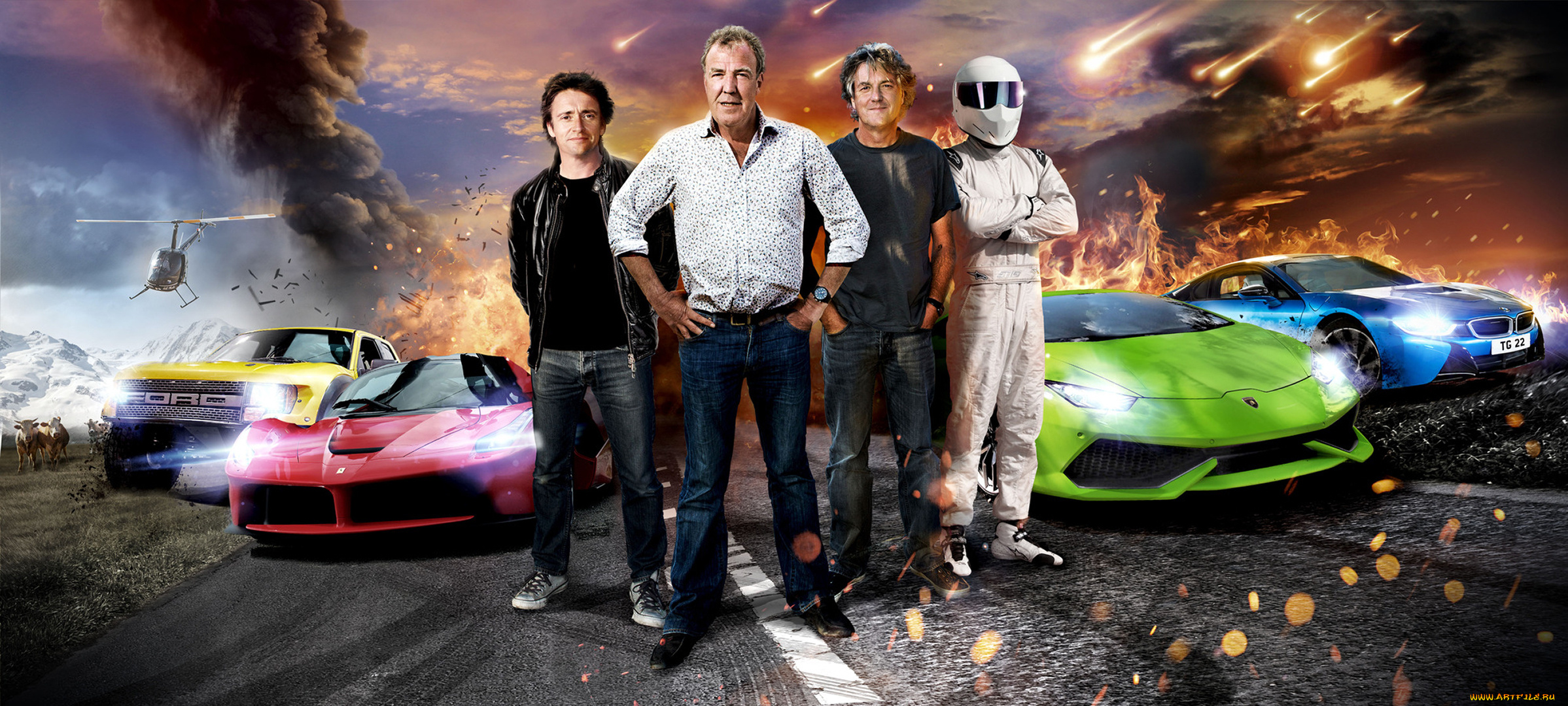 кино, фильмы, top, gear, ferrari, laferrari, 22, season, ford, f-150, top, gear, stig, supercars, bmw, i8, james, may, jeremy, clarkson, richard, hammond, lamborghini, huracan
