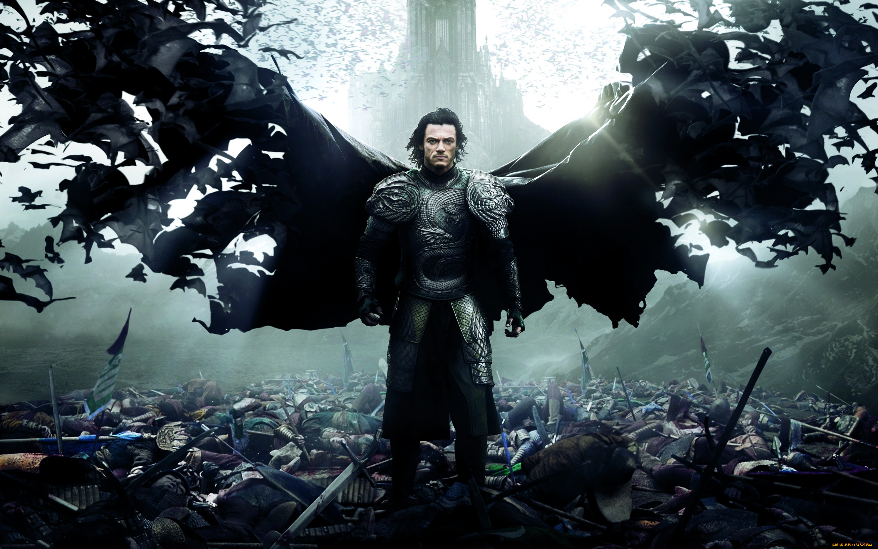кино, фильмы, dracula, untold, legendary, pictures, year, luke, evans, film, war, 2014, movie, untold, dracula, horror, fantasy, action, drama, man, universal, warrior, vampire, tepes, graf, vlad